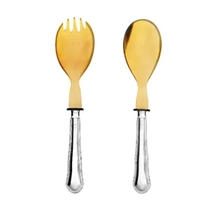 Coppia Posate insalata Barocchino