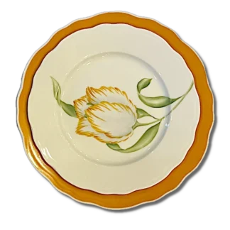 Piatto Frutta Tulipano